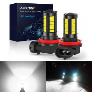 2pcs H8 H11 H10 Led Fog Lamp For Toyota Land Cruiser 200 100 Camry Tundra Chr Rav4 Prius Tacoma Hilu
