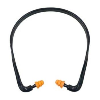 Blue Black Orange Head-mounted Earplugs Soft Silicone Sleeping Anti-Noise Earmuff Working Swimming N