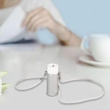 Hanging Air  Wearable Car Outdoor Home Dust Elimination Silver