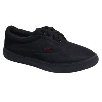 Low-Top Sneakers - Black