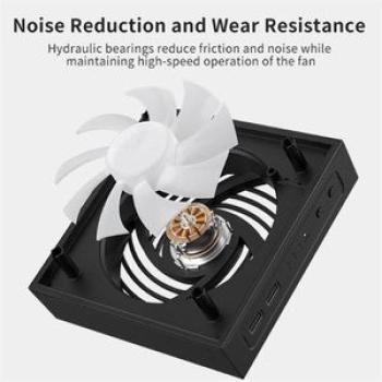 For Xbox Series X Cooling Fan with RGB Cool Light Xsx Console NO5119