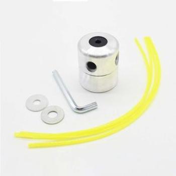Aluminium Trimmer Head Spool Set with 4 Mower Rope for