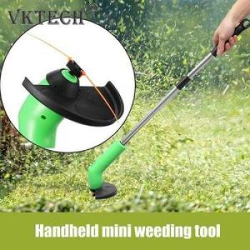 Multifunctional Electric GrTrimmer Portable Handheld Garden Tools String Cutter Pruning Mini Lawn Mo