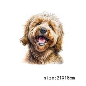 1pcs Dogs 20 Oz Dtf Tumbler Pegatinas Transfer Sticker Glass Cans Dtf Cup Wraps 20oz