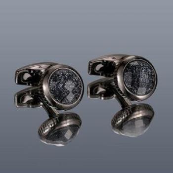 Exotic Fusion Designer Black Onyx Gemstone Cufflink For Men