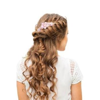 Flower Pearl Wedding Hair Pins Temperament Stable Grip Flowers Headpiece for Festival Wedding Party