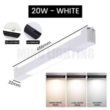 LED 10W 20W Track Bar HSL-032 Tracklight Linear Lights Spotlight Ceiling Rail Lighting Lampu Trek Si