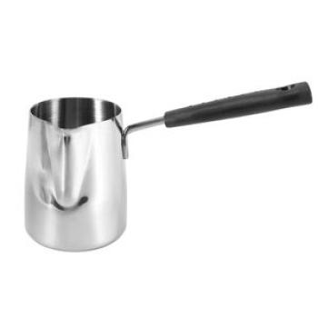Stainless Steel Butter and Coffee Warmer,Turkish Coffee Pot,Mini Butter Melting Pot and Milk Pot wit