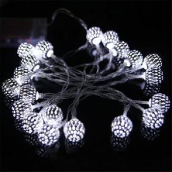 Led Light String  USB Power Hollow-out Moroccan Balls Garland  Fairy Lights Wedding Party Christmas