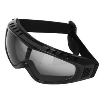 Goggles Clear Glasses Wind Dust Protection Motorcycle Black