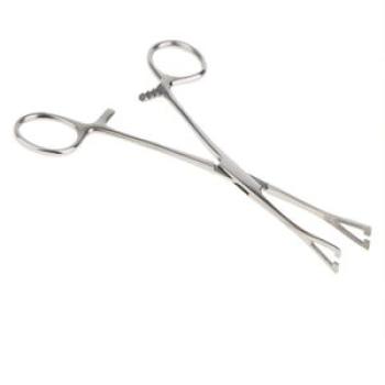 Triangle Opening Plier Clamp Piercing Forcep Tool Stainless