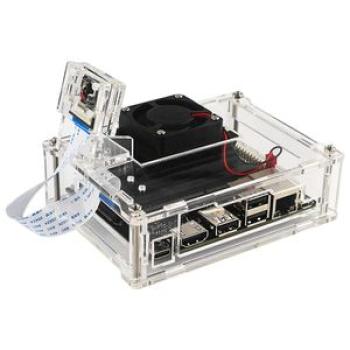 Used for Jetson Nano Shell Development Board Acrylic Transparent Shell Protective Shell with Cooling