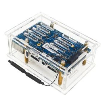 For OrangePi 5Pro Acrylic Case for OrangePi 5 Pro Transparen