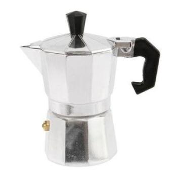 Aluminum Italian Stove TopMoka Espresso Coffee MakerPercolator Pot Tool 50Ml