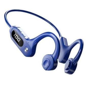 Conduction Headphones IPX5 Waterproof Sweatproof For Sports Blue