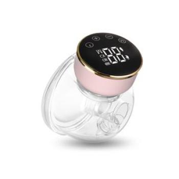Wearable Electric Breast Pump 24mm Portable Hands-free Milk Pump Ultra-quiet 3 Modes & 9 Levels 180M