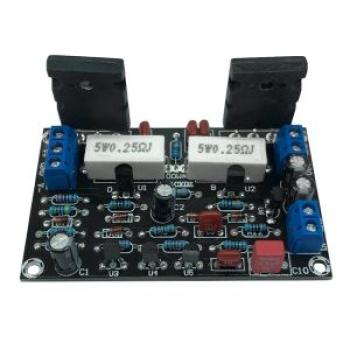 2SC5200+2SA1943 Mono Channel 100W HIFI Audio Power Amplifier