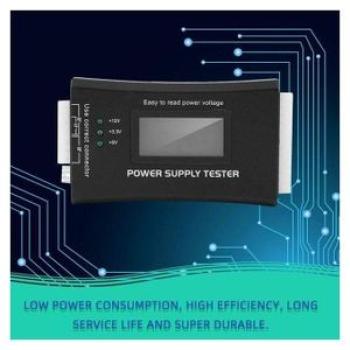 Digital Lcd Display Pc Computer 20/24 Pin Power Supply Tester Check Quick Bank Supply Power Measurin