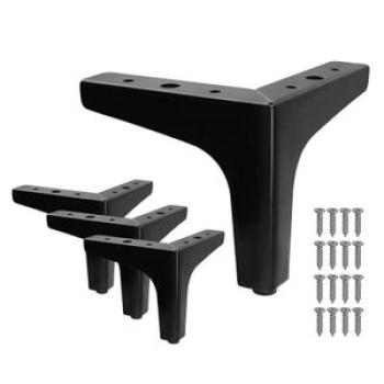 4Pcs 5.3-Inch Furniture Legs Modern Style Furniture Sofa Mat