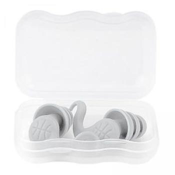 2 Swim Earplugs Swimming Accessories Gifts Prevent Gray