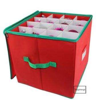 Ornament Storage Box With 64 Compartments Tree Decorations