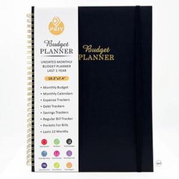 Budgets Planner Guided Personal-Finance Made Easy Notebook