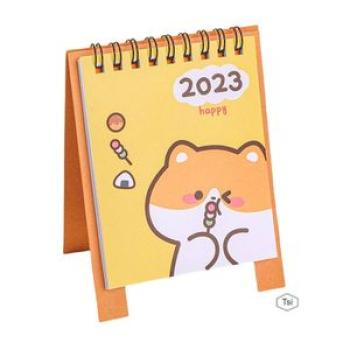 2023 Cute Cartoon Desk Calendar Student Desktop Ornaments