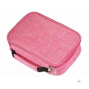Zipper Pencil Bag With Handle Large Capacity Pencil Case For
