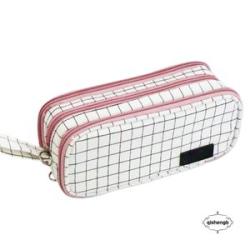 Handheld Pencil Case Large Capacity Portable Pencil Bag For