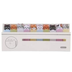 Memo Sticker Cartoon Animal Sticker Memo Bookmark Marker Tab Flags Index Sticky Notes