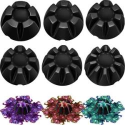 6 Pieces Flower Pour Cup Acrylic Pouring Flower Strainers Pour Painting Supplies Strainer for DIY Po