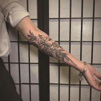 Temporary Tattoos Stickers Juice Herbal Semi-permanent Waterproof Non-reflective