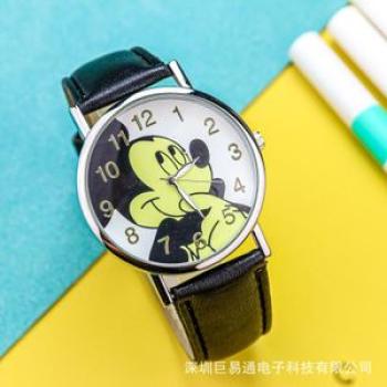 New Foreign Trade Cross-Border Belt Children`s Cartoon Watch Primary School Boys and Girls Casual Qu